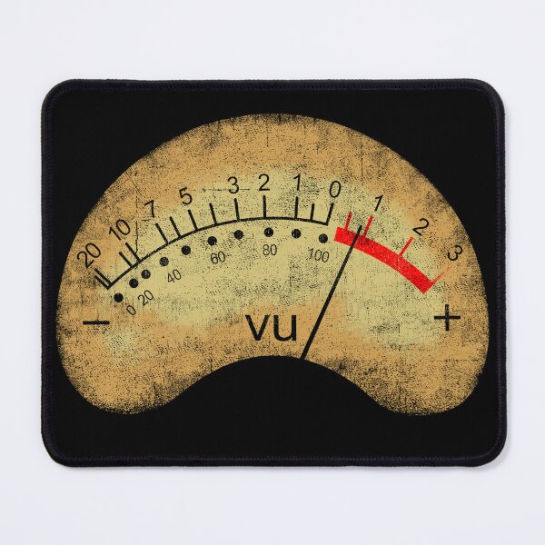 Item preview, Vintage VU Meter Analog Retro Audio designed and sold by clickbongski.
