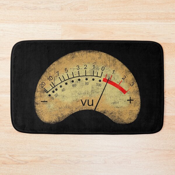 Item preview, Vintage VU Meter Analog Retro Audio designed and sold by clickbongski.
