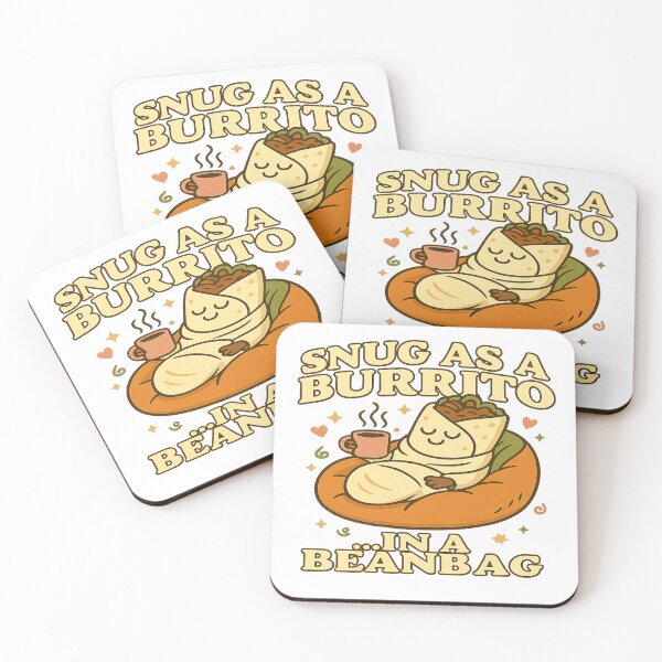 Item preview, Snug as a Burrito in a Beanbag | Funny Cozy Vibes  designed and sold by POD DYNASTY.