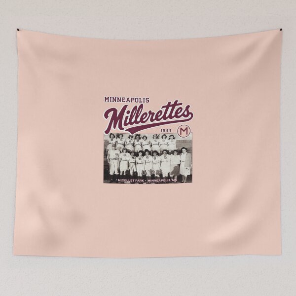 Item preview, Minneapolis Millerettes Women's Baseball Team designed and sold by 3 Funky Broads.