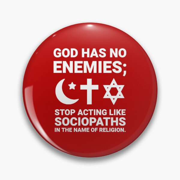 Item preview, God has no enemies  designed and sold by Rachel the Artist .