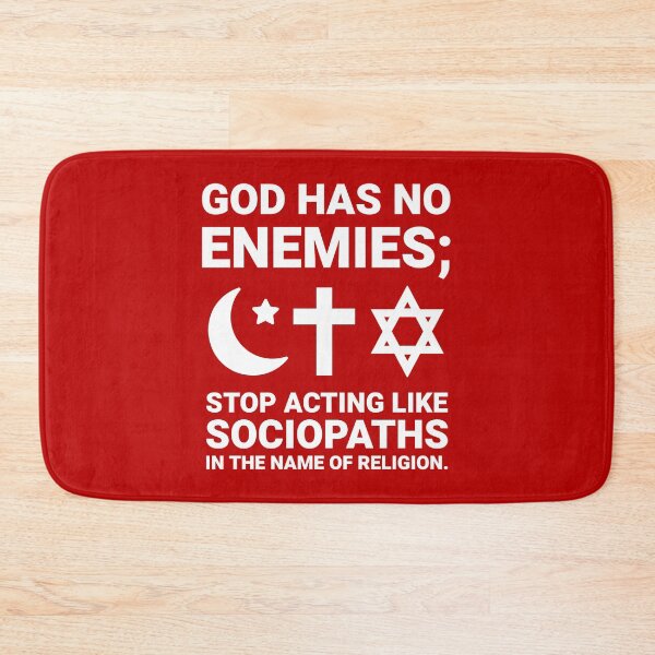 Item preview, God has no enemies  designed and sold by Rachel the Artist .