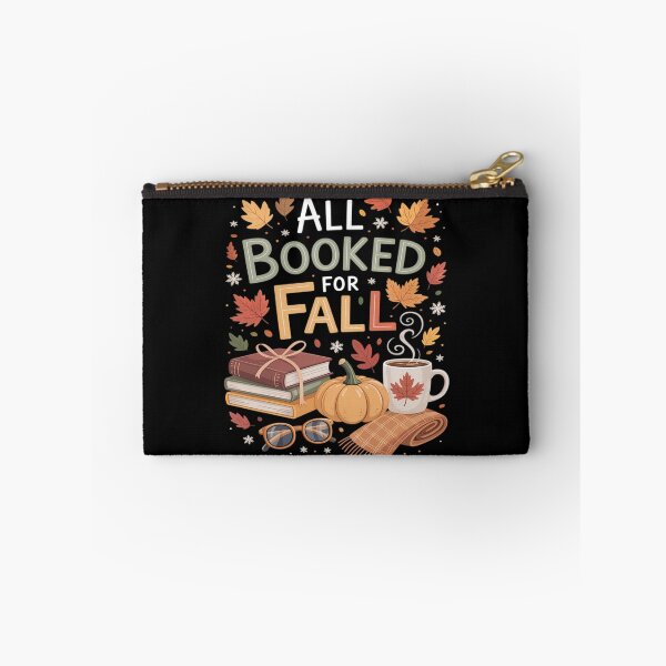 Item preview, All Booked for Fall Autumn Reading Cozy Bookish Fall Vibes designed and sold by tabdejinti.