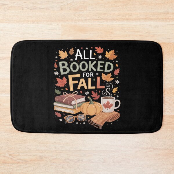 Item preview, All Booked for Fall Autumn Reading Cozy Bookish Fall Vibes designed and sold by tabdejinti.