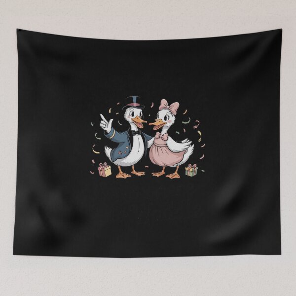 Item preview, All Fluffed Up & Nowhere to Go Tee, Cute Duck Lovers designed and sold by tabdejinti.