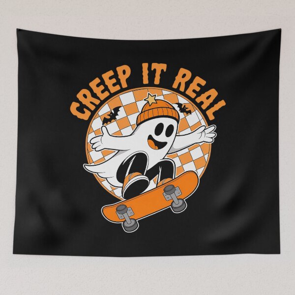 Item preview, Halloween Creep It Real Ghost Boy Fall Season designed and sold by ValerieRodrigue.