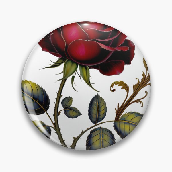 Item preview, Deep Red Rose Black designed and sold by lornavp2463.