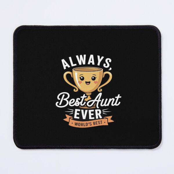 Item preview, Always Best Aunt Ever Silver Trophy Graphic Novelty designed and sold by ticlitule.