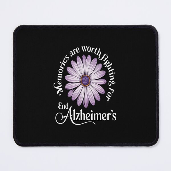 Item preview, Alzheimers Awareness Memories are Worth Fighting For Flower designed and sold by BiellaSar.