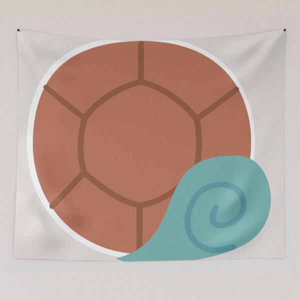 Item preview, Squirt Blue Turtle Pattern designed and sold by LineweightDsgn.