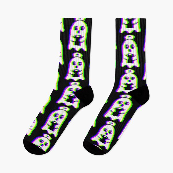 Item preview, Nurse Ghost – Glitch RGB Cute Medical Halloween Design designed and sold by Taans-Creation.