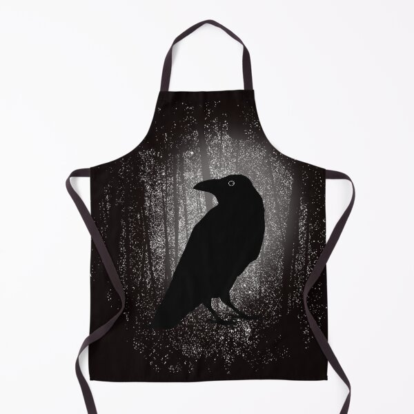 Item preview, Gothic Raven In Moonlight Forest designed and sold by Modeedwards.
