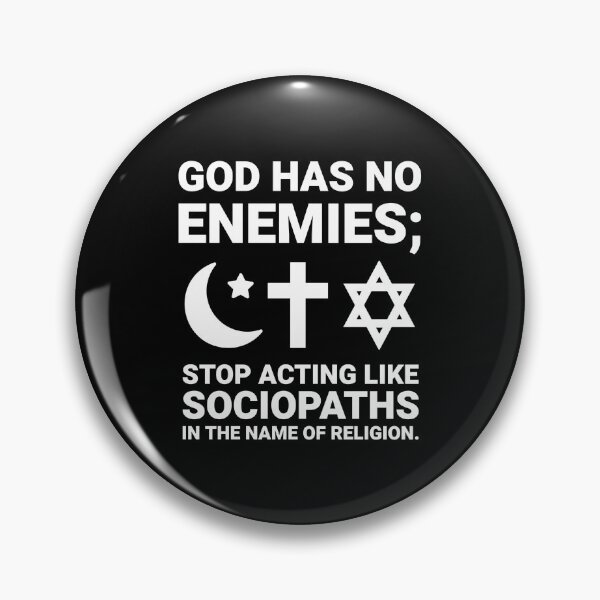 Item preview, God has no enemies  designed and sold by Rachel the Artist .