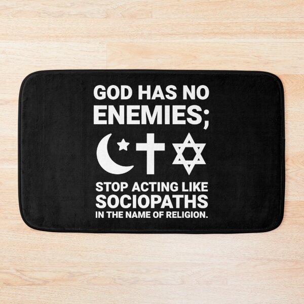 Item preview, God has no enemies  designed and sold by Rachel the Artist .