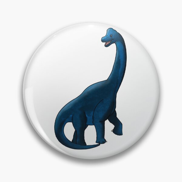 Item preview, Brachiosaurus - Blue designed and sold by Fossilized Designs.