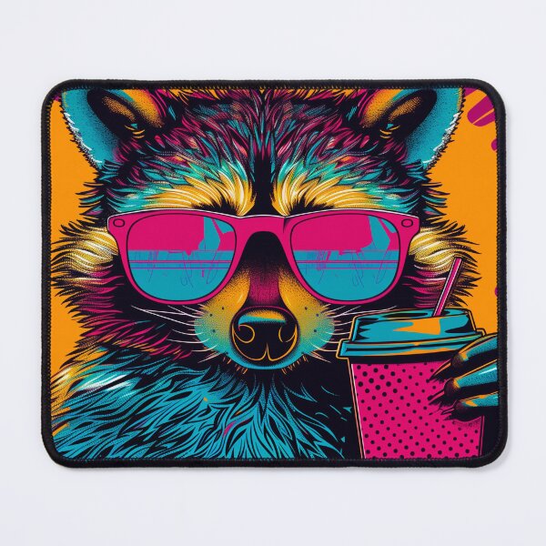 Item preview, Cool racoon designed and sold by RamFor6.