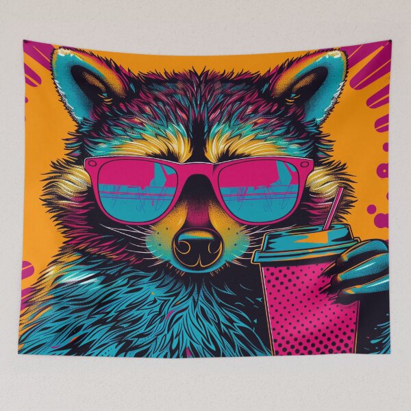Item preview, Cool racoon designed and sold by RamFor6.