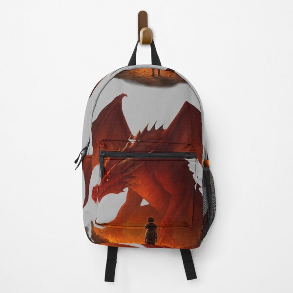 Item preview, The Brave vs The Dragon – Epic Fantasy Artwork designed and sold by Tik Logy.