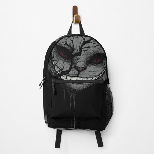Item preview, Cracked Grinning Cheshire Cat – Creepy Horror Illustration designed and sold by Skolyak.