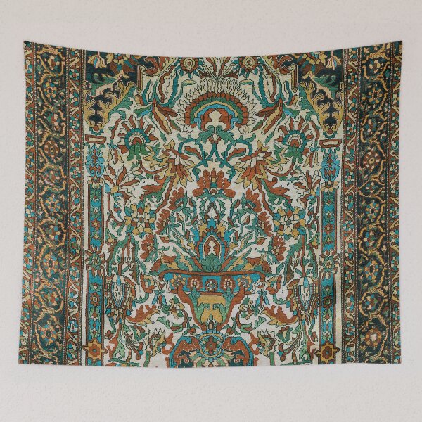 Item preview, Sarouk Persian Rug Print designed and sold by Vicky Brago-Mitchell®.