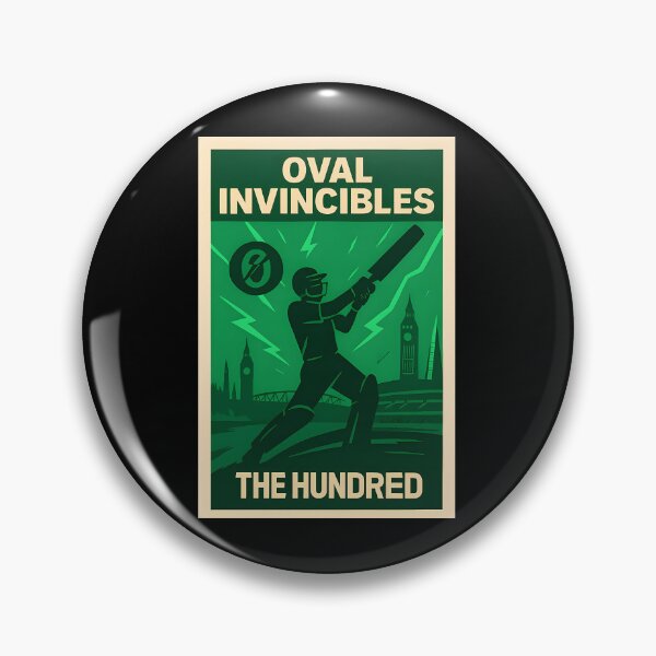Artikelvorschau, Oval Invincibles - The Hundred entworfen und verkauft von STEVEACHARYA.