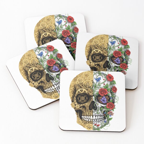 Item preview, Cyborg Skull : Duality of Existence  designed and sold by InstantHollow.