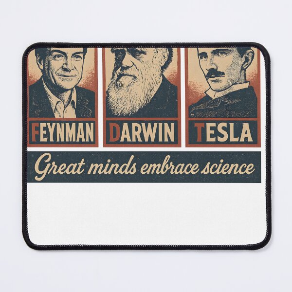 Item preview, Great minds embrace science designed and sold by QSoShop.