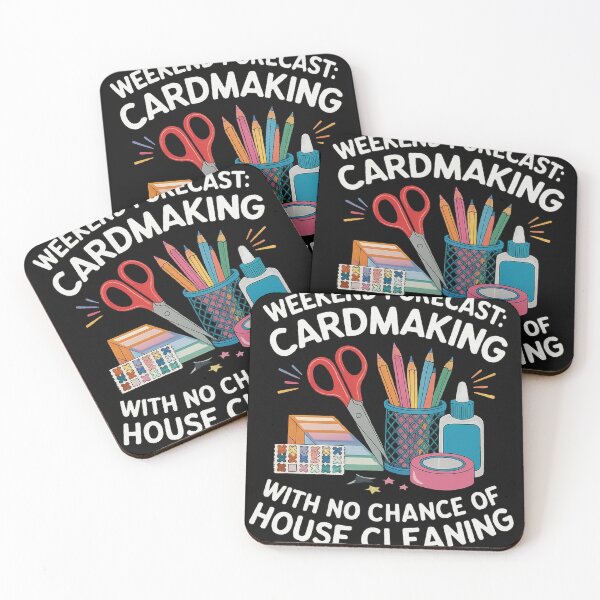 Item preview, Weekend Forecast: Cardmaking with No Chance of House Cleaning designed and sold by TuanHKaz.