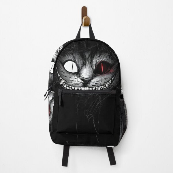 Item preview, Split-Eyed Horror Cheshire Cat – Twisted Grinning Feline Sketch Art designed and sold by Skolyak.