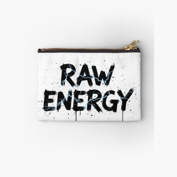 Item preview, Raw Energy Paint Splatter Lightning Typography Unleash Your Raw Energy: The Ultimate Raw Energy Design designed and sold by Happyfreedom.