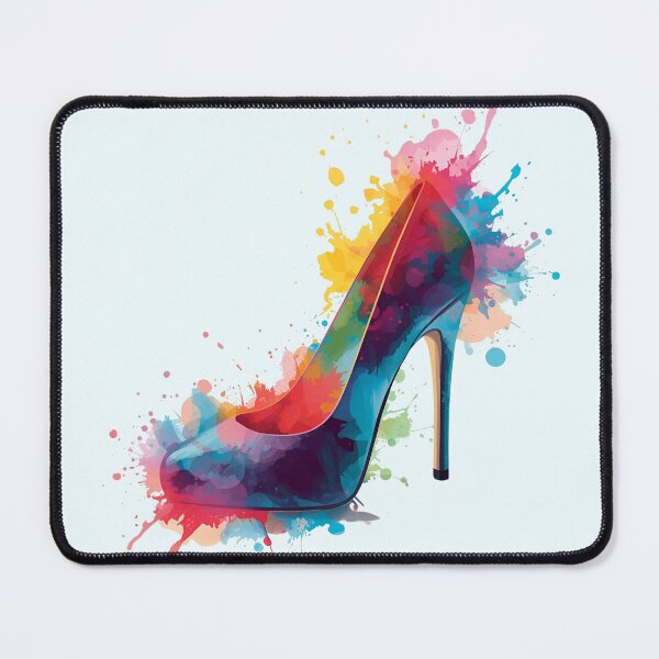 Item preview, Chic heel with a burst of color – Elegant and daring design designed and sold by Trait de Lune.