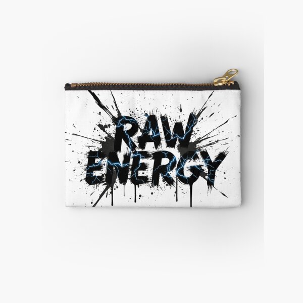Item preview, Raw Energy Paint Splatter Lightning Typography Unleash Your Raw Energy: The Ultimate Raw Energy Design designed and sold by Happyfreedom.