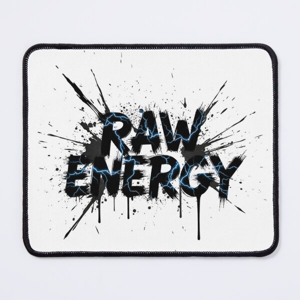 Item preview, Raw Energy Paint Splatter Lightning Typography Unleash Your Raw Energy: The Ultimate Raw Energy Design designed and sold by Happyfreedom.