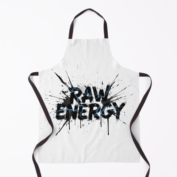 Item preview, Raw Energy Paint Splatter Lightning Typography Unleash Your Raw Energy: The Ultimate Raw Energy Design designed and sold by Happyfreedom.