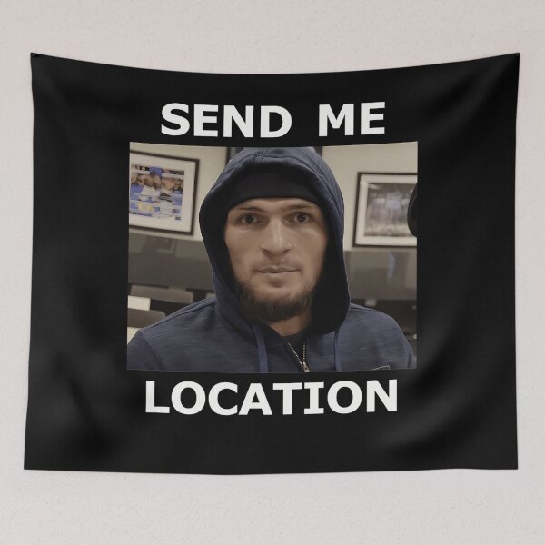 Item preview, Send Me Location Meme designed and sold by AlfredKoss.