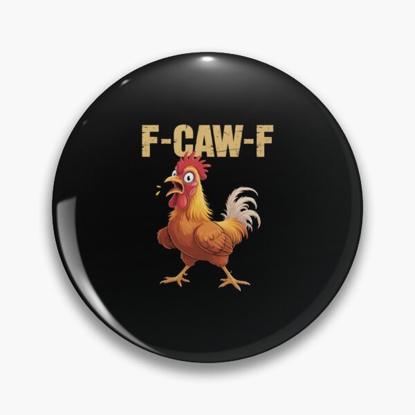 Item preview, Funny F-Caw-F Chicken  designed and sold by ruddmaria.