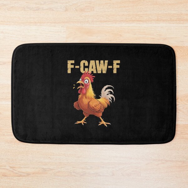 Item preview, Funny F-Caw-F Chicken  designed and sold by ruddmaria.