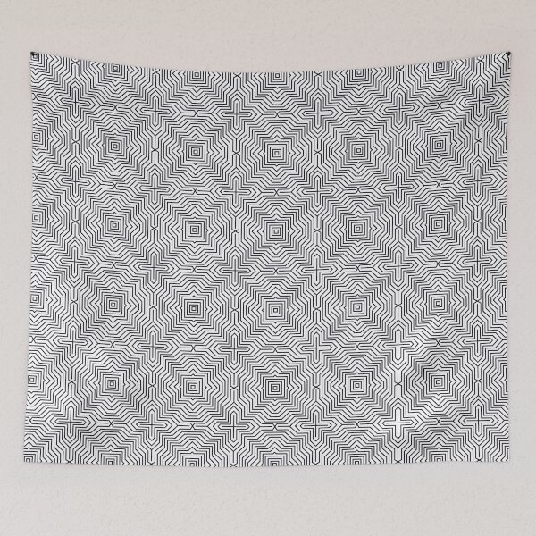 Item preview, Squares and Crosses - another optical illusion designed and sold by bunbun369.