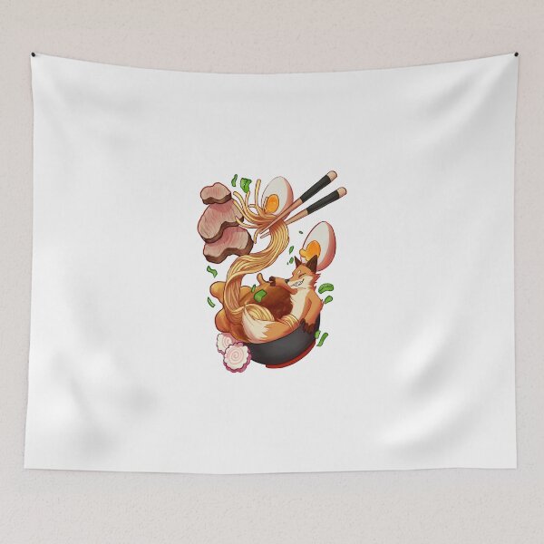 Item preview, Ramen Fox designed and sold by ThongEohWwg.