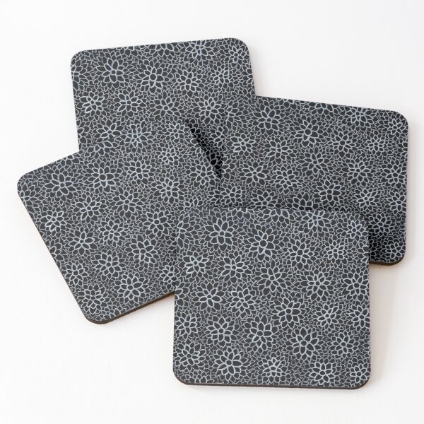 Item preview, Endless Flowers in black and white designed and sold by studioanalog.