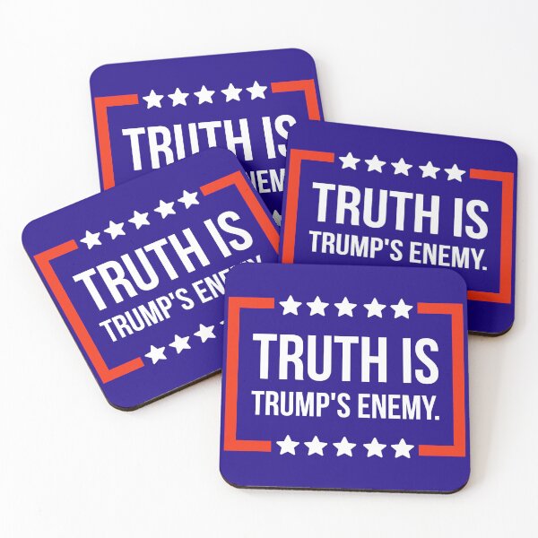 Item preview, Truth is Trump’s enemy  designed and sold by Rachel the Artist .
