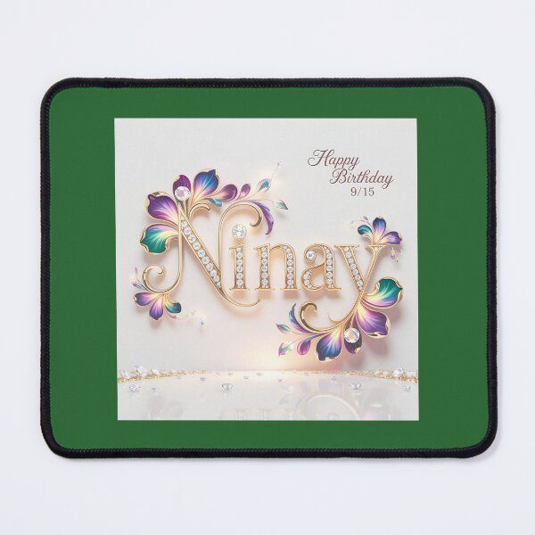 Item preview, Elegant Ninay Birthday Design Happy 915 designed and sold by Robert Prince.