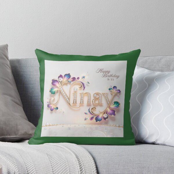 Item preview, Elegant Ninay Birthday Design  Happy 915 designed and sold by Robert Prince.