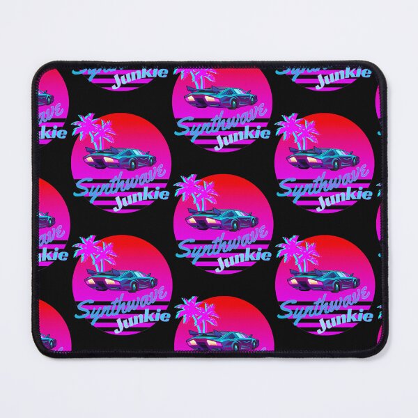 Item preview, Synthwave Junkie (Cyberpunk Style) designed and sold by AmylahP.