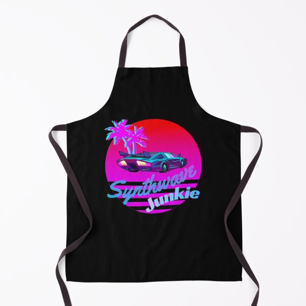Item preview, Synthwave Junkie (Cyberpunk Style) designed and sold by AmylahP.