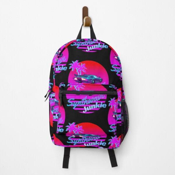 Item preview, Synthwave Junkie (Cyberpunk Style) designed and sold by AmylahP.