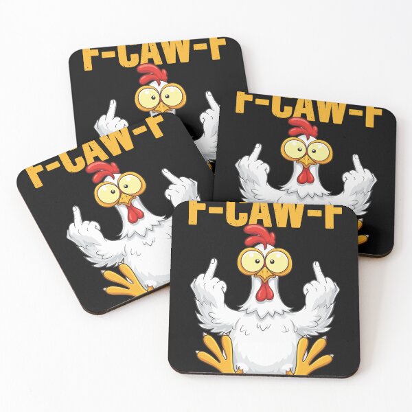 Item preview, F-CAW-F – Offensive Chicken Humor Cartoon Design designed and sold by haitrieuic96.