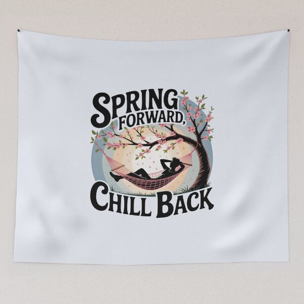 Item preview, Spring Forward, Chill Back – Relaxed Seasonal Vibe designed and sold by Jollys-ArtShop.