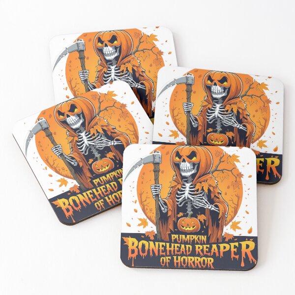 Item preview, Pumpkin BoneHead Reaper Of Horror designed and sold by DUNKAH63.