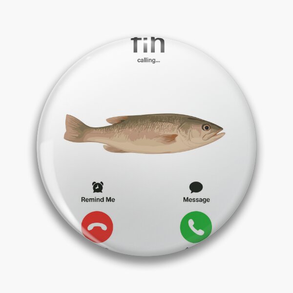 Item preview, Fish Calling – Absurd Incoming Call Parody Design designed and sold by haitrieuic96.